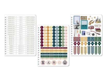 Harry Potter: Hogwarts 12-Month Undated Planner: (Harry Potter School Planner School, Harry Potter Gift, Harry Potter Stationery, Undated Planner)