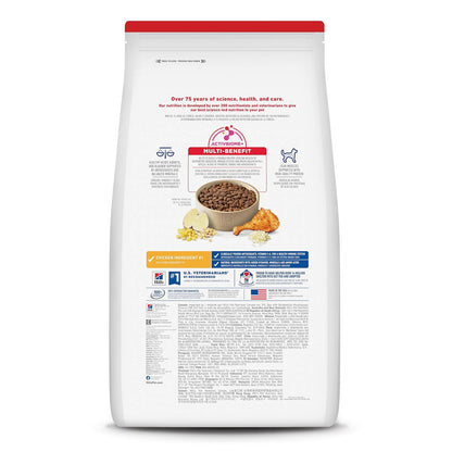 Hill's Science Diet Croquetas para Perro Senior 7+ Sabor Pollo 12Kg | Croquetas Hill's para perro, pollo real, soporte envejecimiento, salud de corazón y riñones, articulaciones sanas