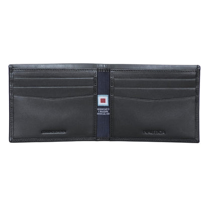 Nautica Pop Color Leather Bifold Wallet