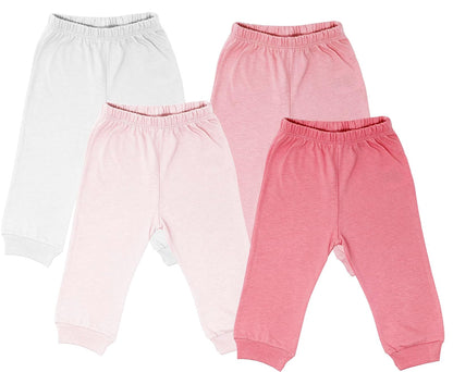 Baby Hug By Nenuco Paquete De 4 Pantalones Sin Pie Niña - Multicolor - 6 Meses