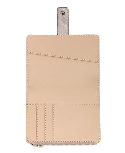 CARTERA GUESS EMELIE LOGO SLG PASSPORT CASE MUJER BLANCO MULTICOLOR GM9928158-MUO