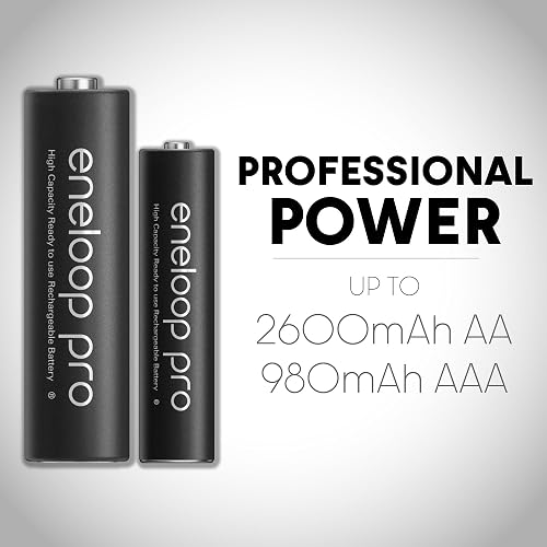 Eneloop Panasonic Pro Nuevas baterías Profesionales de Alta Capacidad