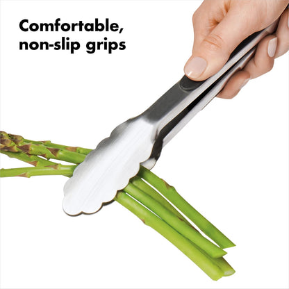 OXO Good Grips Pinzas de Acero, 23 cm