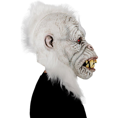 Ghoulish Productions Máscara De Látex Yeti, Accesorio Látex Cosplay Monstruos Leyendas, Disfraz Aterrador para Halloween y Fiestas Temáticas, Cosplay Monstruo de la Montaña, Diseño Artesanal