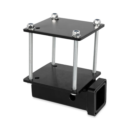 Camco Eaz-Lift - Enganche de Parachoques para Caravana y Caravana, Ideal para , estantes de Carga y más, se sujeta a Parachoques Cuadrados de 4 Pulgadas, no Requiere perforación para
