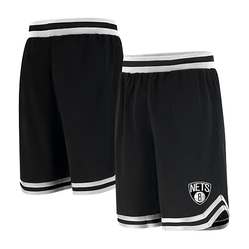 NBA Ultra Game - Pantalones Cortos de de Malla de poliéster para Hombre, diseño de Logotipo del Equipo