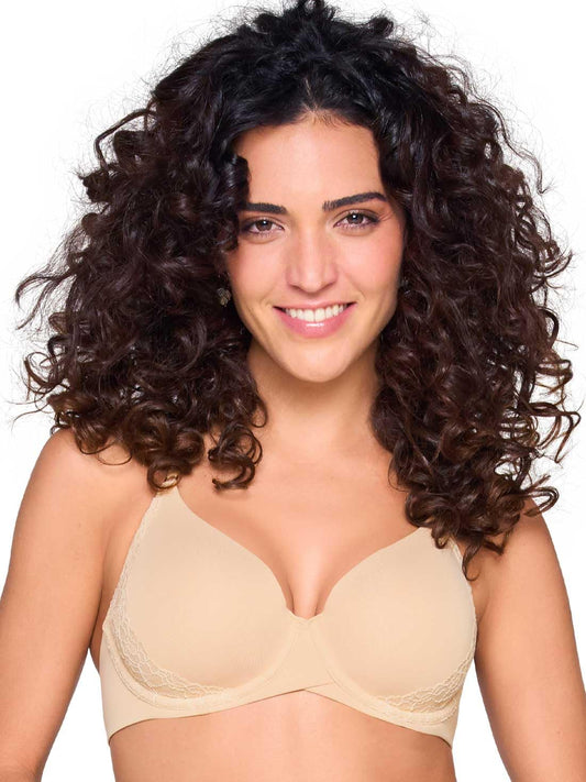 Ilusion Mujer Brasier Tirantes Convertibles a Racerback Varilla Suave 70186