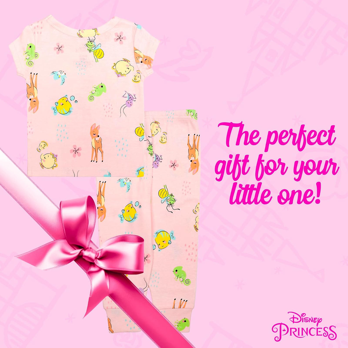 Disney 2-Piece Snug-fit Cotton Pajama Set Juego de pijamaNiñas
