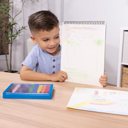 Melissa & Doug Sketch Pad 9” by 12”, Arts & Crafts, Fade-Resistant, Acid-Free White Paper, 50 Sheets, Single Pack, 13” H x 9” W x 0.5” L