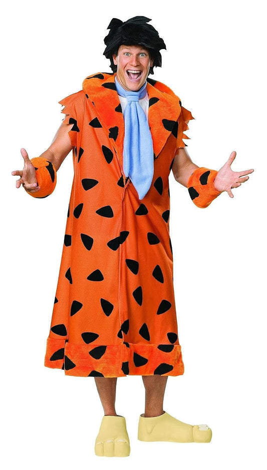 Rubie's - Disfraz de Fred de Los Picapiedra, naranja/negro, estándar