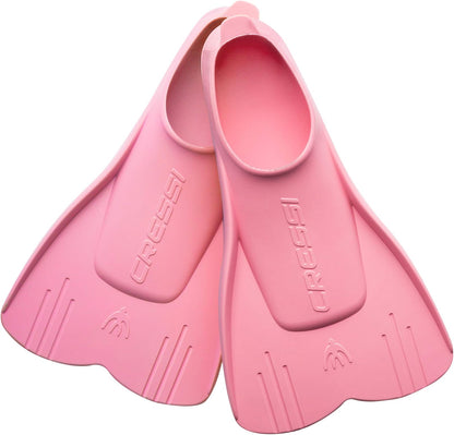 Cressi - Aletas flotantes Cortas para Aprender a Nadar, para niños de 1 año en adelante, Mini luz: diseñadas en Italia - Rosado - EU 23 - 24 | US Kid 6 - 7.5 (age 1 - 2)