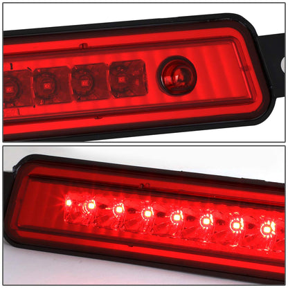 DNA Motoring 3BL-NARM04-LED-RD Full LED 3ª Tercera Lámpara Freno Trasera Rojo