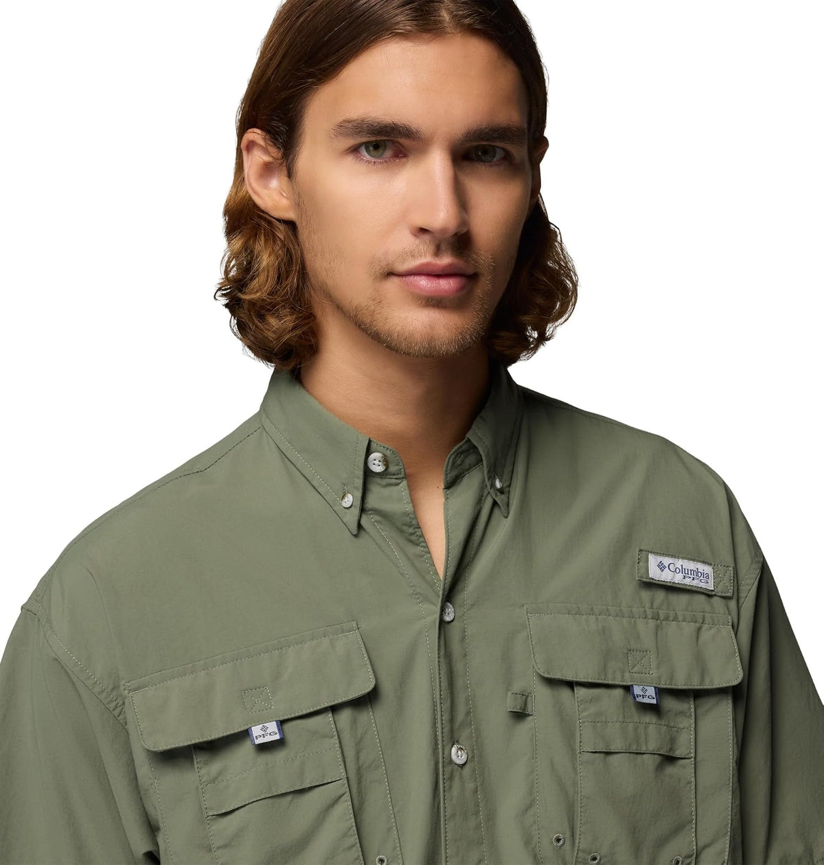Columbia - PFG Bahama II Camisa de Pesca de Manga Corta para Hombre con FPU 30