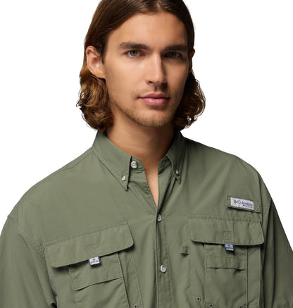 Columbia - PFG Bahama II Camisa de Pesca de Manga Corta para Hombre con FPU 30