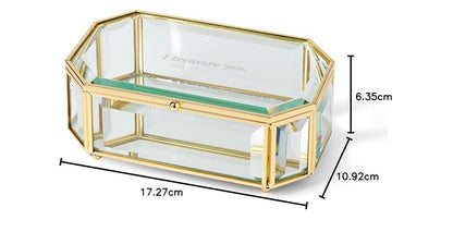 Kate Spade New York I Treasure You - Joyero transparente