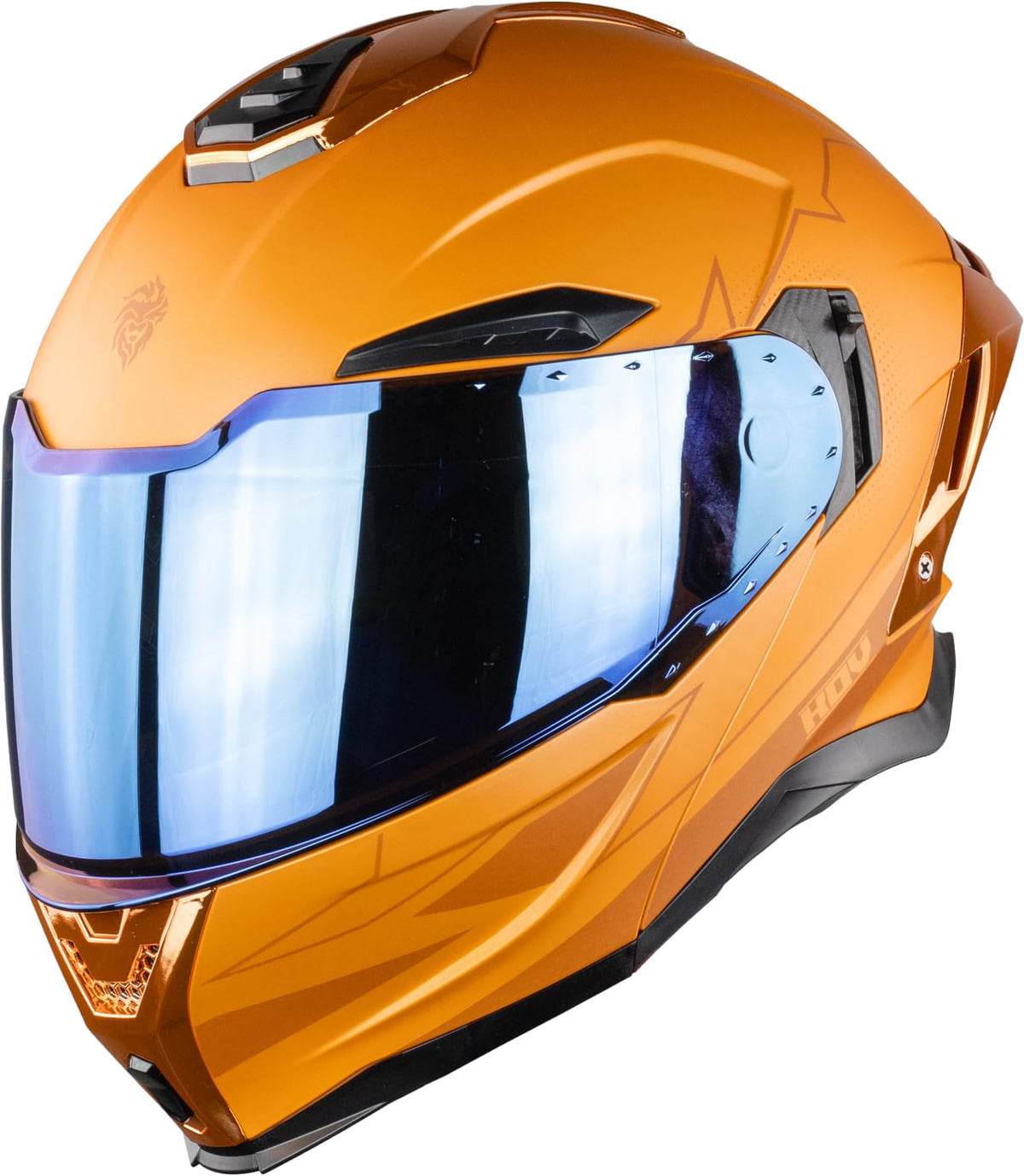 KOV Casco Apolo Active Naranja L