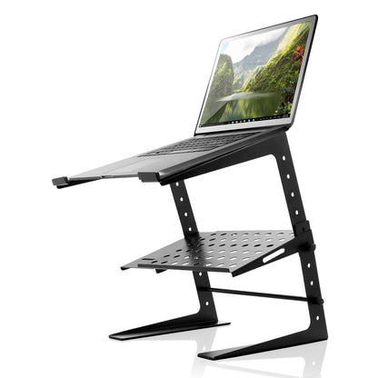 Pyle Soporte para Laptop Ajustable Portátil - Base para Monitores de 6.3 a 10.9 Pulgadas Ideal para Trabajo, Gaming y Oficina