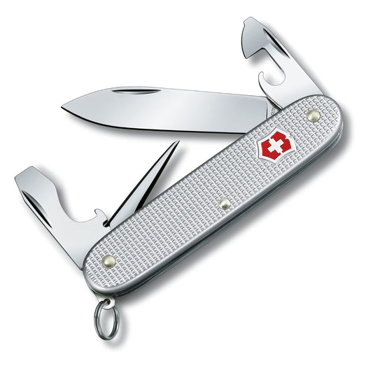 Victorinox Navaja Pioneer Alox, Plata, 8 Usos
