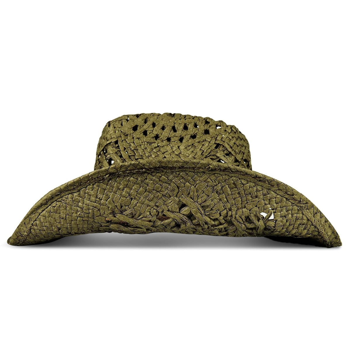 Lucky Brand Straw Western Hat with Braided Band Sombrero de Vaquero Mujer