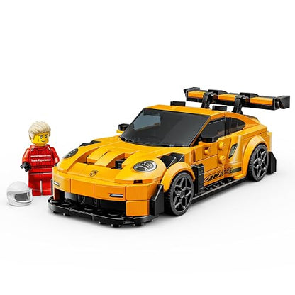 LEGO Speed Champions Superauto Porsche 911 GT3 RS Juguete, Kit de Modelo y Set de Construcción, Juego Construible con 1 Minifigura Coleccionable, Regalo para Niños 77239