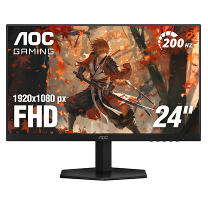 AOC Monitor Gaming Full HD IPS 200Hz Adaptive Sync - 24" - FHD|200Hz|IPS|Gaming