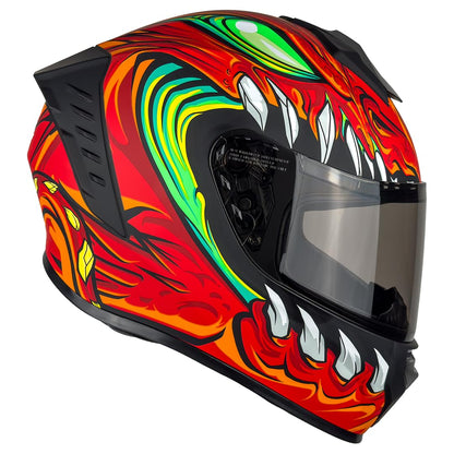 KOV XBULL Casco BALTO Rex Rojo XXL