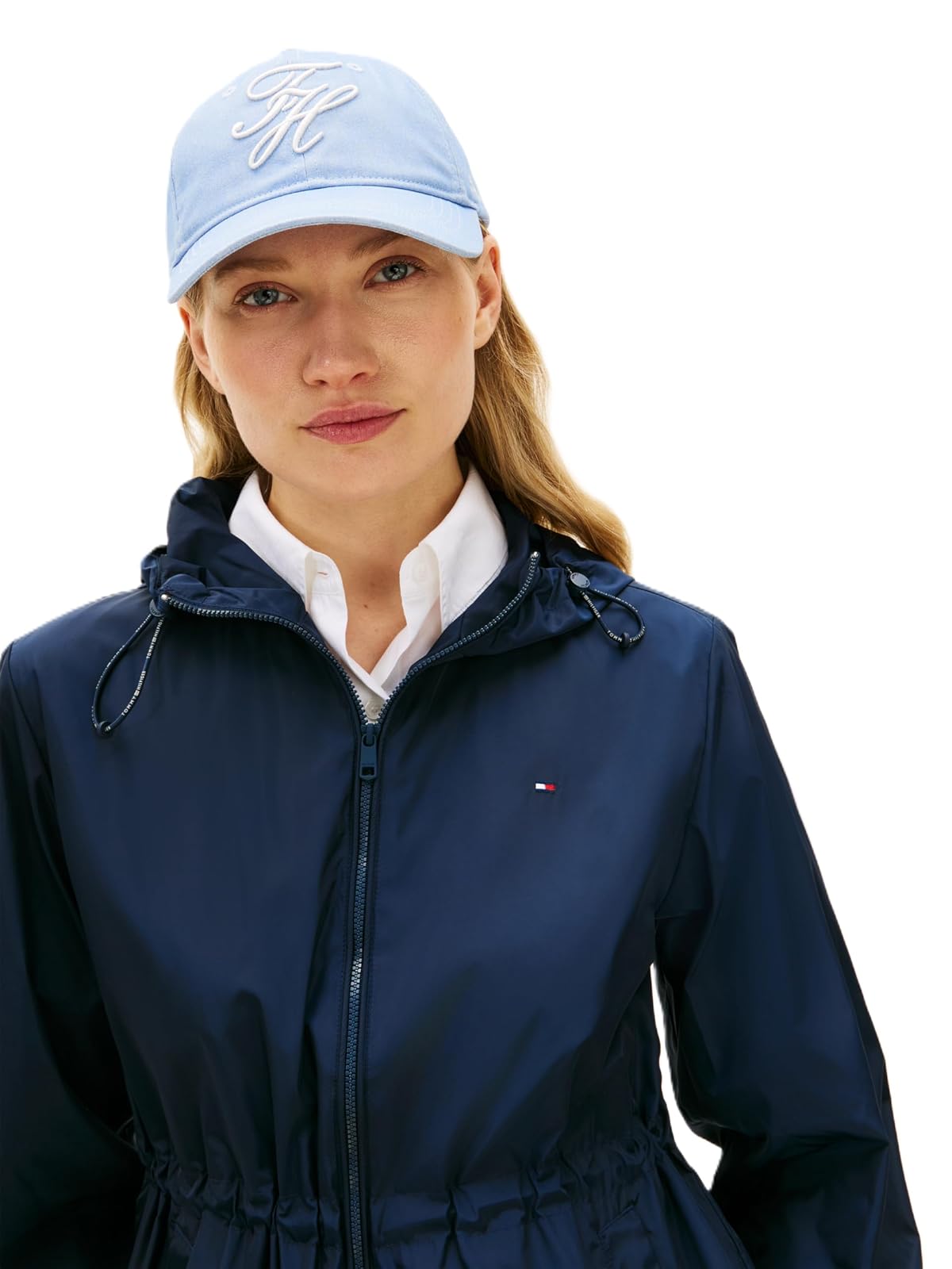 Tommy Hilfiger Gorra para Mujer C1Y para Mujer, Azul, Talla Única