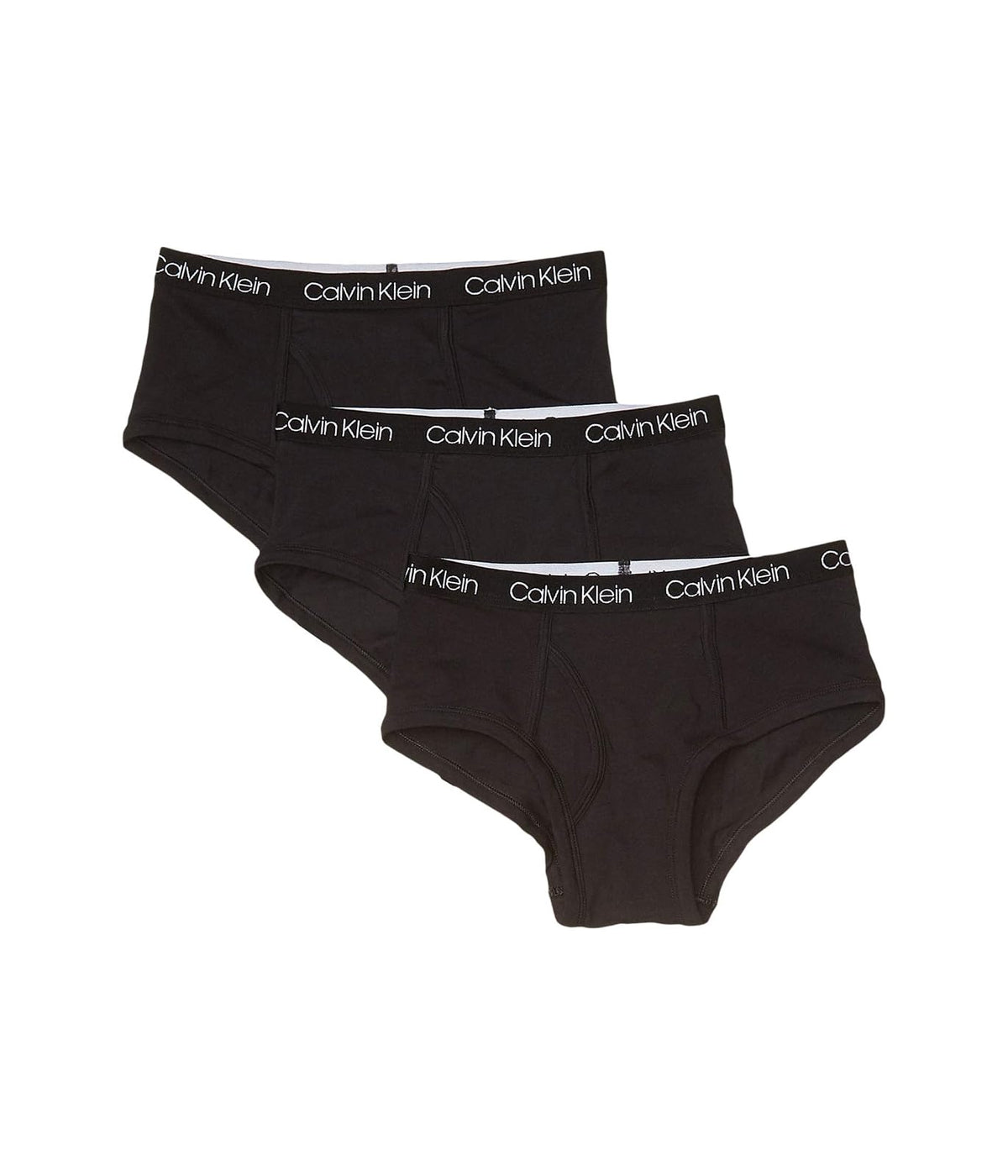 Calvin Klein CK Calzoncillos para Niño, Paquete de 3 - Negro - Negro - Negro - G