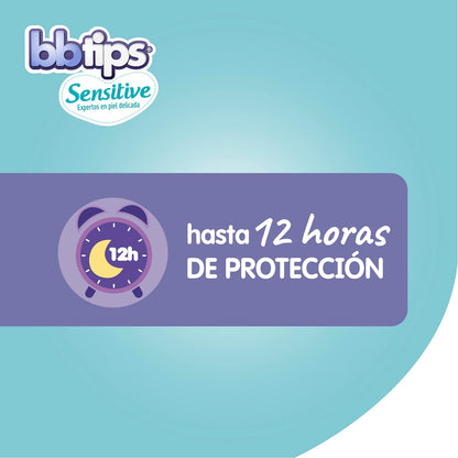 BBtips Sensitive Pañales, Talla Grande/4, 132 Pañales