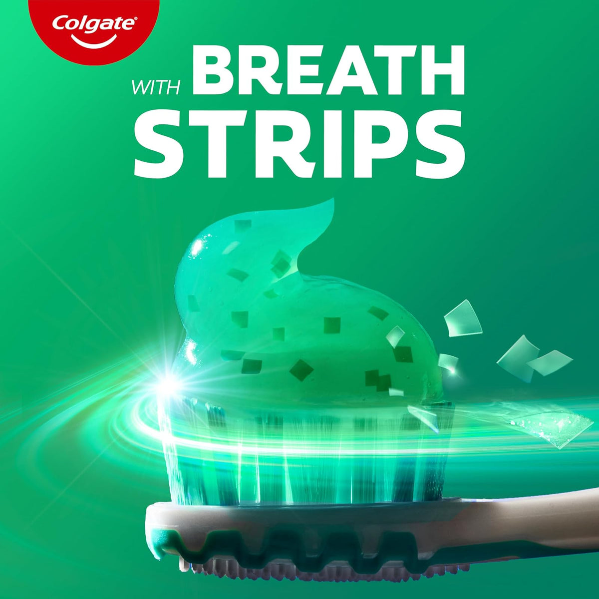 Colgate Max Fresh Pasta Dental Whitening | Menta Limpia, 4 Paquete, 6.3 Oz, Tiras De Aliento Mini, Combate Caries, Fresca Aliento, Blanquea Dientes