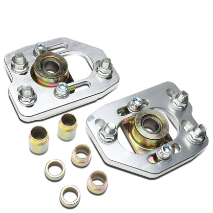 DNA Motoring CBK-PLT-FM90 Kit de Camber Ajustable para Ford Mustang 1990-1993, Cromado - Cromado