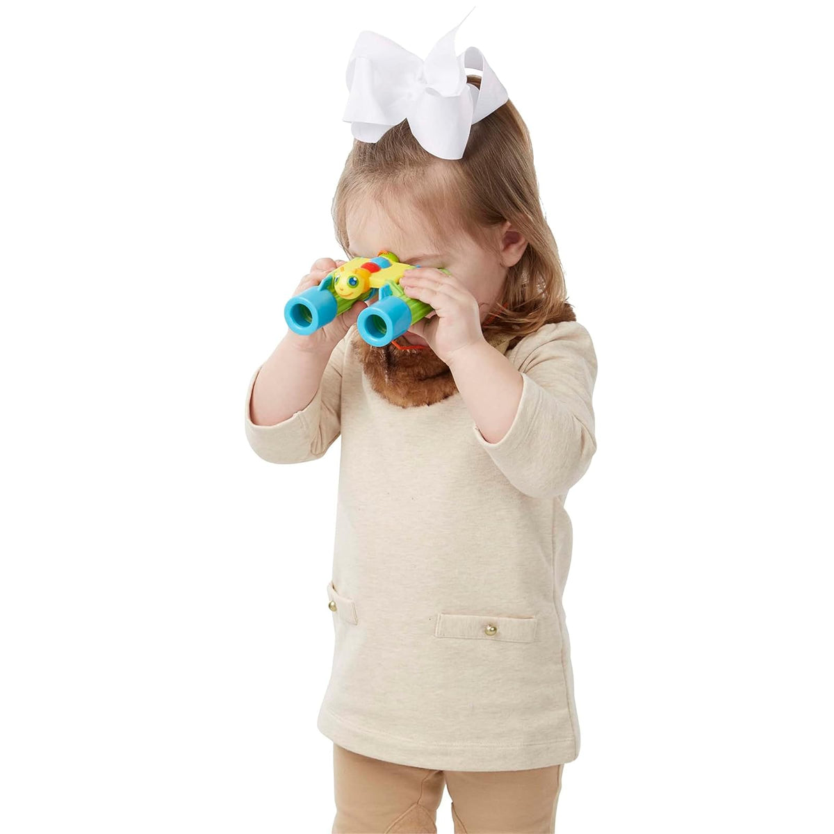 Melissa & Doug Sunny Patch Giddy Buggy Binoculares De Insecto • 4 X 25 Potencia De Ampliación, Juguete Imaginativo