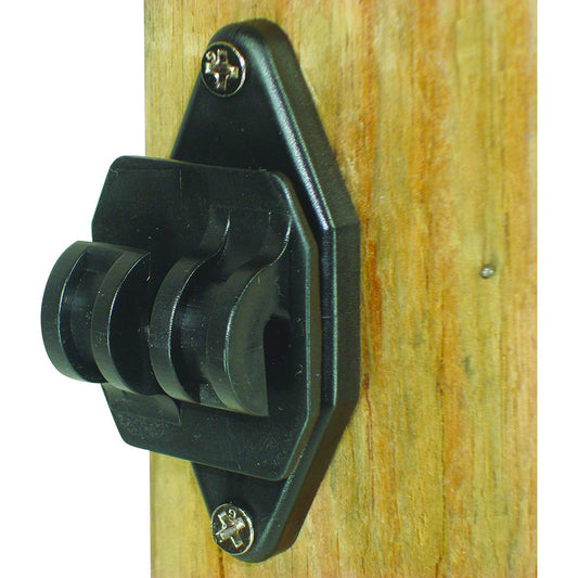 Field Guardian Paquete de 100 aisladores de uñas de madera para alta resistencia, color negro, 100 unidades (paquete de 1)