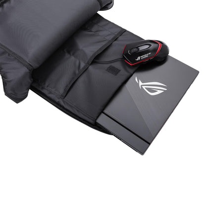Mochila ROG - The Choice of Champions/Repelente al Agua/Bolsa Externa/Mochila Gamer/Gaming Laptop Backpack/Para Hombre y Mujer/Garantía en México