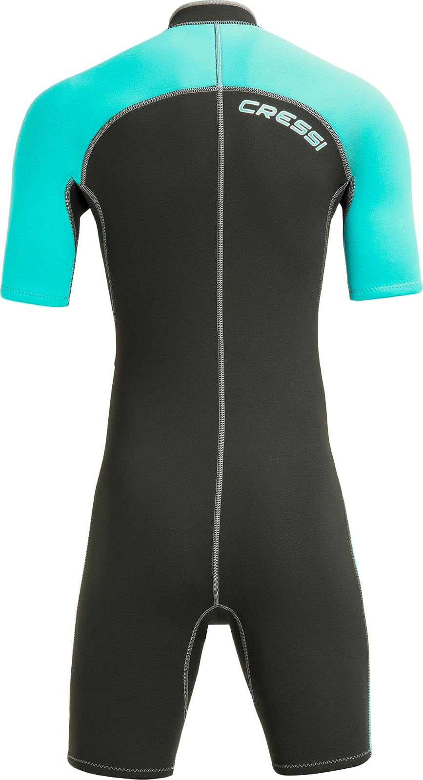 Cressi Hombre y Mujeres; Traje de Neopreno con Cremallera Frontal Completa para natación, esnórquel, Buceo - Lido Short: diseñado en Italia