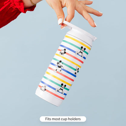 Igloo Mickey Stripe 16 onzas, vaso aislado de acero inoxidable