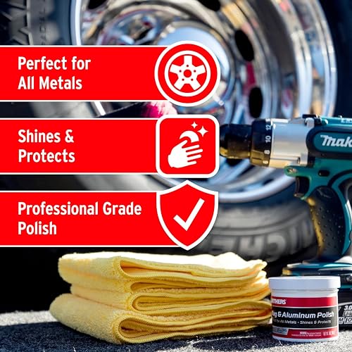 Mothers 05100 Mag & Aluminum Polish - 5 oz.