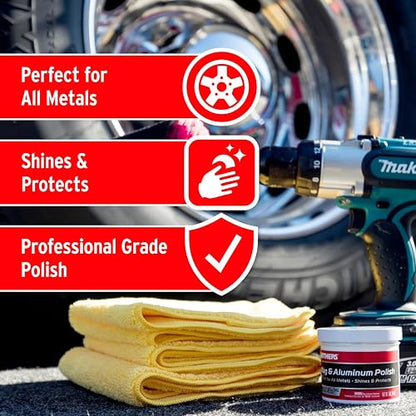 Mothers 05100 Mag & Aluminum Polish - 5 oz.