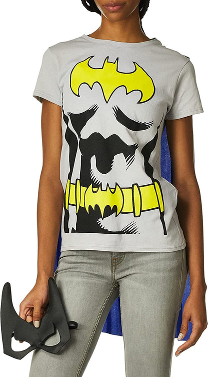 DC Comics Batgirl T-Shirt with Cape and Mask