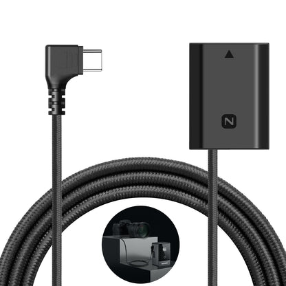 Neewer Adaptador de Batería D-Tap a NP-FZ100 - USB C to NP-FZ100