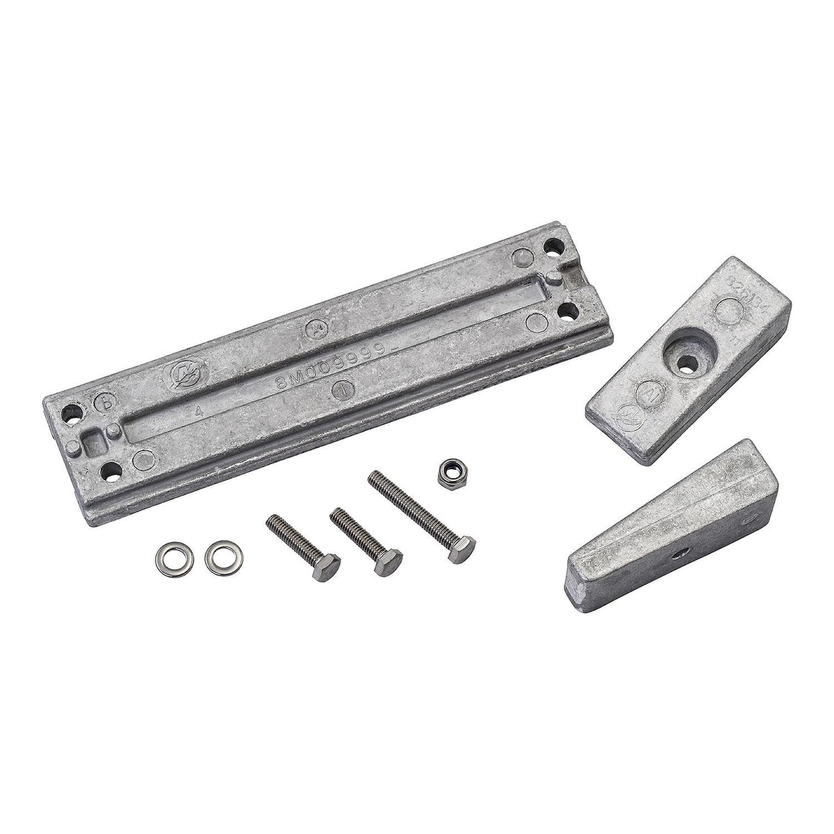 Quicksilver 8M0107546 Kit de ánodo de Aluminio para fuerabordas selectas Mercury 40-115 HP