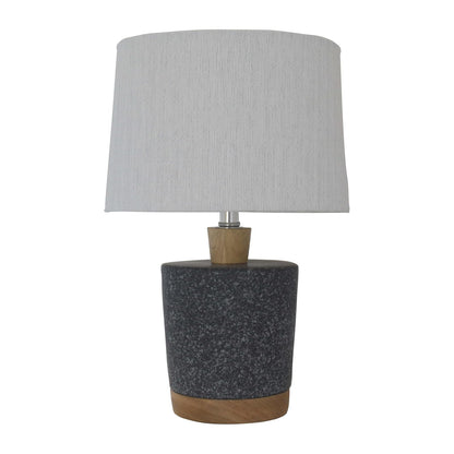 Luzerna CM-0306 Lámpara De Buro Parma, Color Negro Marmol, 1 Unidad