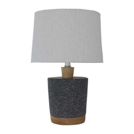 Luzerna CM-0306 Lámpara De Buro Parma, Color Negro Marmol, 1 Unidad
