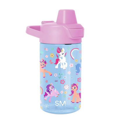 Simple Modern Botella con Popote para Niños, Frozen Elsa, 12 oz - 354 ml - My Little Pony: Garden of Rainbow