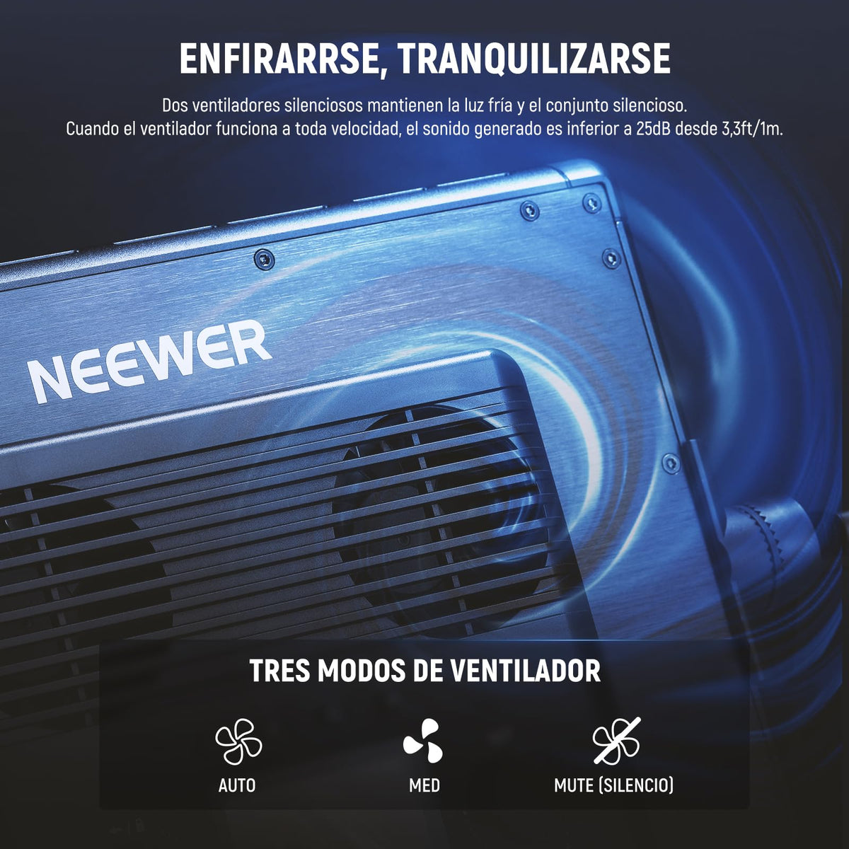 NEEWER PL60C RGB Panel LED Luz de Video App/2.4G/Control DMX, RGBCW Iluminación Estudio Fotografíco Pro/V Batería Alimentado para Grabación Streaming