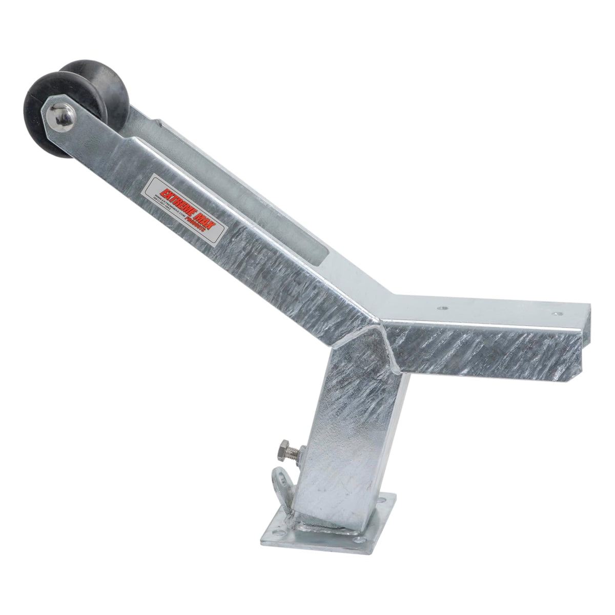 Extreme Max 3006.6895 Soporte Ajustable para Cabrestante con Rodillo para Motor, Plateado