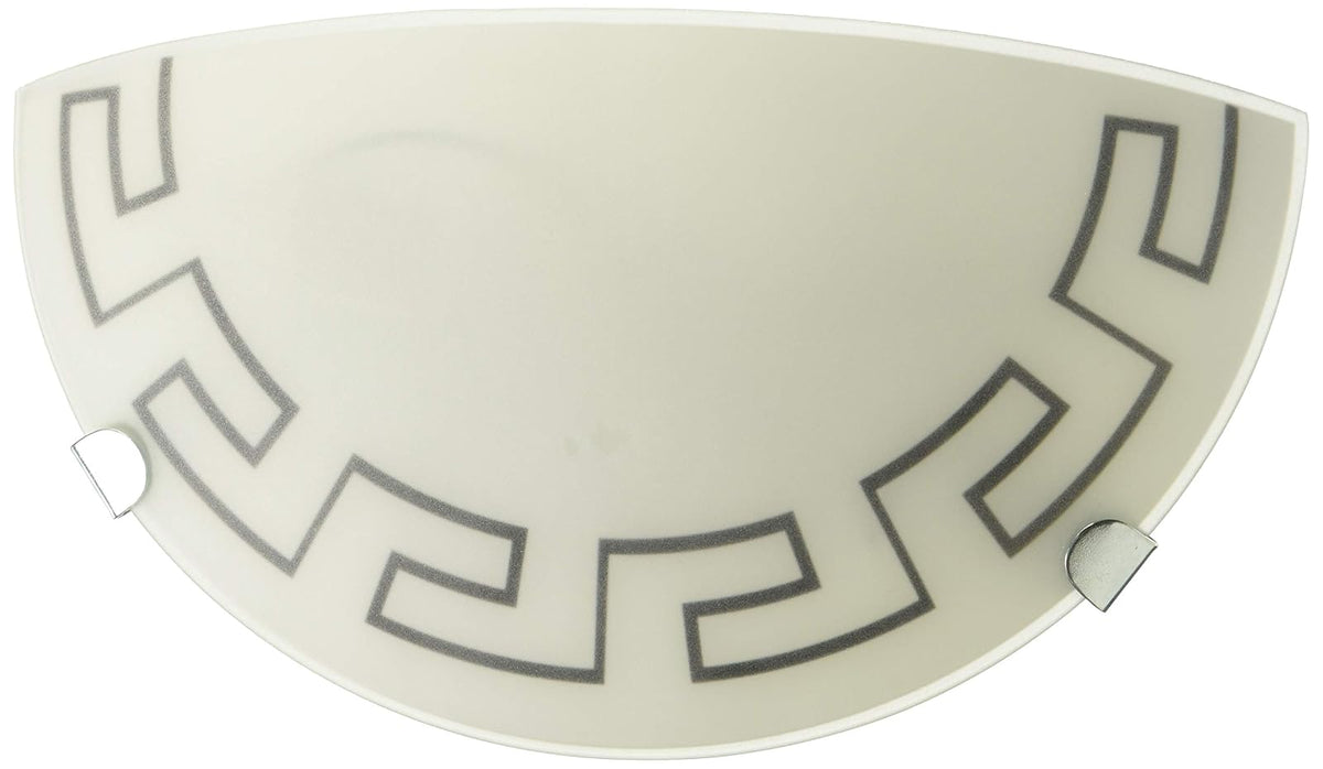 MAXXI MX-AR7008 Lámpara Arbotante Decorativo Pared, Vidrio Mate Decorado