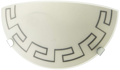 MAXXI MX-AR7008 Lámpara Arbotante Decorativo Pared, Vidrio Mate Decorado