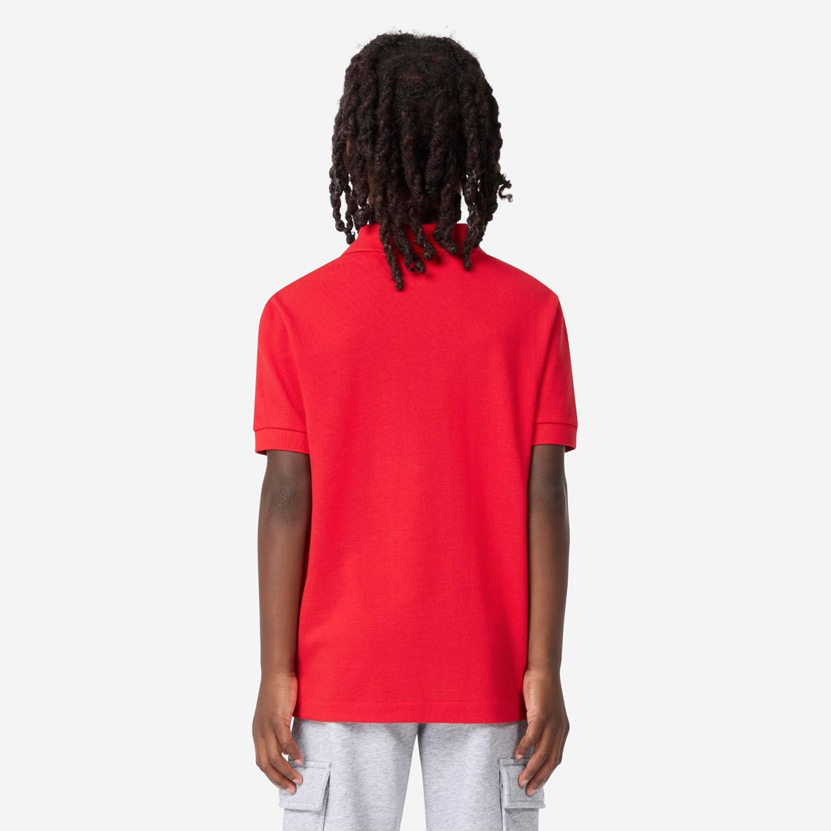 Lacoste Polo clásico de piqué de Manga Corta para niños Camisa de Polo para Unisex niño