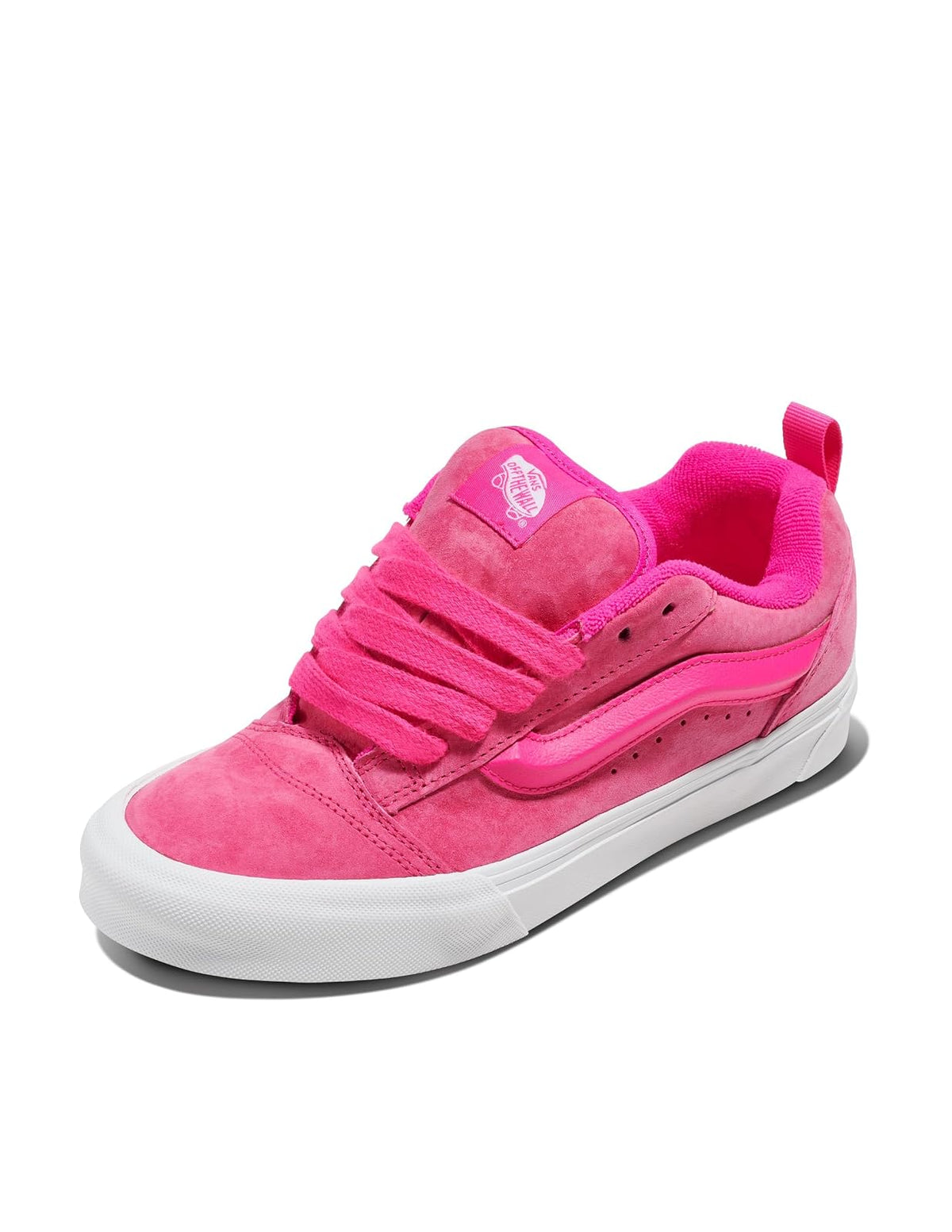 Vans Knu Skool Tenis Retro para Mujer - 24.0 cm - Nubuck Pink Glo